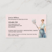 Carte De Visite Services de nettoyage résidentiel (Dos)