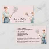 Carte De Visite Services de nettoyage résidentiel (Devant / Derrière)