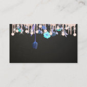 Carte De Visite Services de nettoyage Rose Lecteurs domestiques QR (Dos)