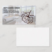 Carte De Visite Services de nettoyage | Salle de bain propre Salle (Devant / Derrière)