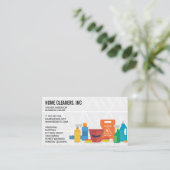 Carte De Visite Services de nettoyage | Service de ménage | Carrea (Debout devant)