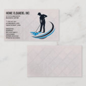 Carte De Visite Services de nettoyage | Service de ménage | Janvie (Devant / Derrière)