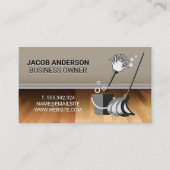 Carte De Visite Services de nettoyage | Service de ménage | Planch (Devant)