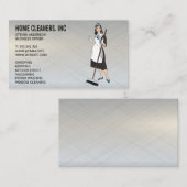 Carte De Visite Services de nettoyage | Service de ménage | Teneur (Devant / Derrière)