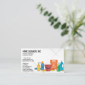 Carte De Visite Services de nettoyage | Service domestique (Debout devant)