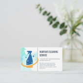 Carte De Visite Services de nettoyage | Spray (Debout devant)