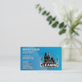 Carte De Visite Services de nettoyage | Teneur de maison (Debout devant)