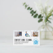 Carte De Visite Services de nettoyage | Travailleurs de l'hôtel | (Debout devant)