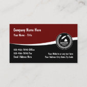 Carte De Visite Services De Notaire Moderne Classique (Devant)