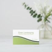 Carte De Visite Services de paysage (Debout devant)