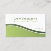 Carte De Visite Services de paysage (Devant)