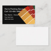 Carte De Visite Services de peintre simple (Devant / Derrière)