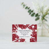 Carte De Visite Services de peinture (Debout devant)