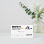 Carte De Visite Services de peinture commerciale et résidentielle (Debout devant)