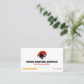 Carte De Visite Services de peinture maison | Paint Rollel (Debout devant)