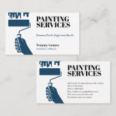 Carte De Visite Services de peinture | Paint Rollers (Devant / Derrière)
