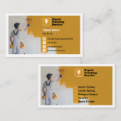 Carte De Visite Services de peinture | Peintre (Devant / Derrière)