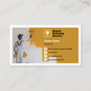 Carte De Visite Services de peinture Peintre