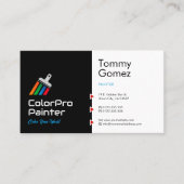 Carte De Visite Services de peinture | Peintre (Devant)