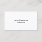Carte De Visite Services de peinture | Peintres (Dos)