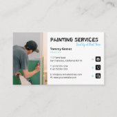 Carte De Visite Services de peinture | Peintres (Devant)