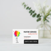 Carte De Visite Services de peinture | Peintres (Debout devant)