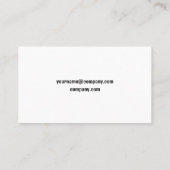 Carte De Visite Services de peinture | Peintres (Dos)