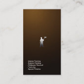 Carte De Visite Services de peinture | Peintres Brown (Dos)