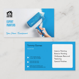Carte De Visite Services de peinture Peintres experts