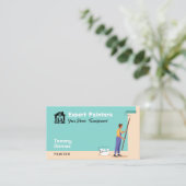 Carte De Visite Services de peinture | Peintres experts (Debout devant)