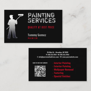 Carte De Visite Services de peinture Professionnel