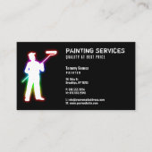 Carte De Visite Services de peinture | Professionnel (Devant)