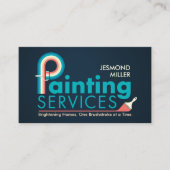 Carte De Visite Services de peinture professionnelle - Bus pour pe (Devant)