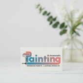 Carte De Visite Services de peinture professionnelle - Bus pour pe (Debout devant)