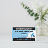 Carte De Visite Services de peinture professionnelle | Peinture (Debout devant)