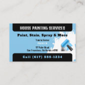 Carte De Visite Services de peinture professionnelle | Peinture (Devant)