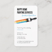Carte De Visite Services de peinture professionnels | Votre offre (Devant)