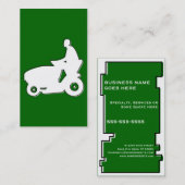 Carte De Visite services de pelouse d'oddRex (Devant / Derrière)