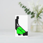 Carte De Visite services de pelouse oddRex (Debout devant)