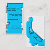 Carte De Visite services de pelouse oddRex (Devant / Derrière)