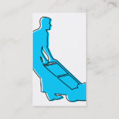 Carte De Visite services de pelouse oddRex (Dos)