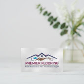 Carte De Visite Services de plancher professionnel - Installation (Debout devant)