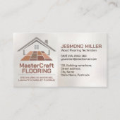 Carte De Visite Services de plancher professionnel - Installation  (Devant)