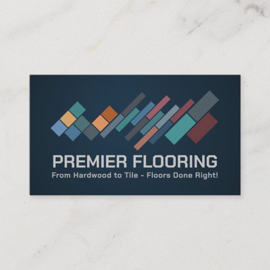 Carte De Visite Services de plancher professionnel - Installation  (Devant)