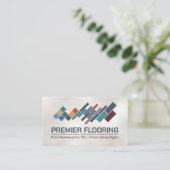 Carte De Visite Services de plancher professionnel - Installation (Debout devant)