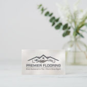 Carte De Visite Services de plancher professionnel - Installation (Debout devant)