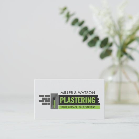 Carte De Visite Services de plastification (Debout devant)