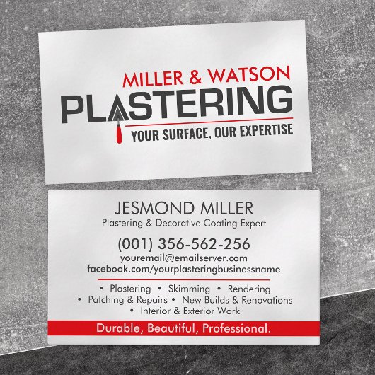 Carte De Visite Services de plastification