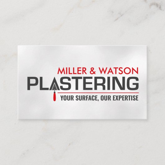 Carte De Visite Services de plastification (Devant)