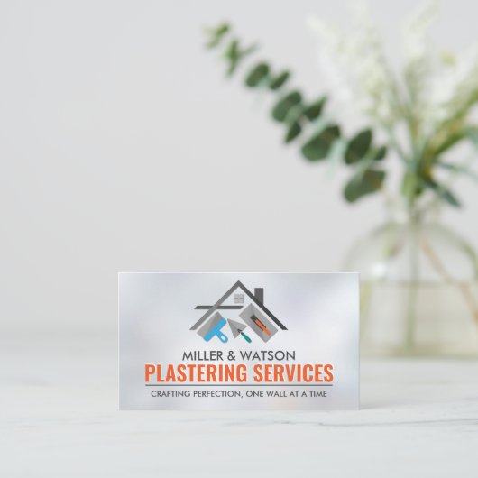 Carte De Visite Services de plastification (Debout devant)
